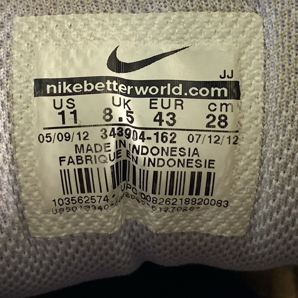 Nike Air Max Skyline Sneakers Womens 1 1 White Purple Red 343904-162 Retro 2012 - Picture 11 of 11
